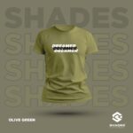 olive green dreamer tshirt