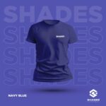 plain navy blue tshirt