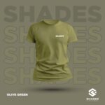 plain olive green tshirt