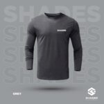 Plain full sleeve Tshirt grey