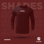 Plain full sleeve Tshirt maroon