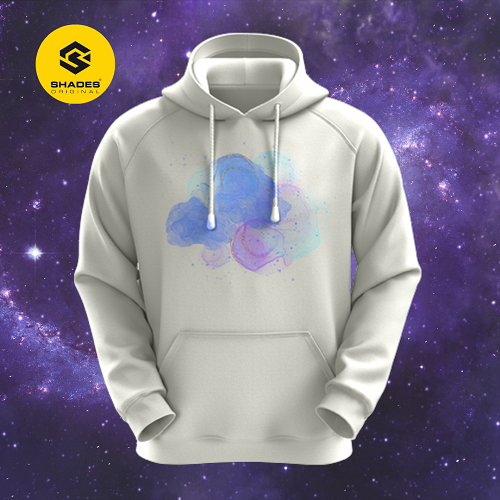 galaxy white hoodie