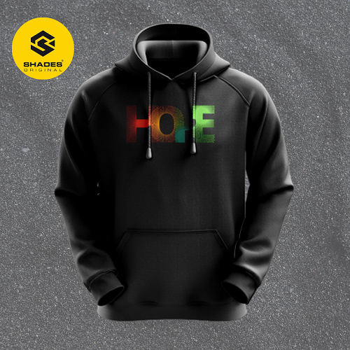 hope black hoodie